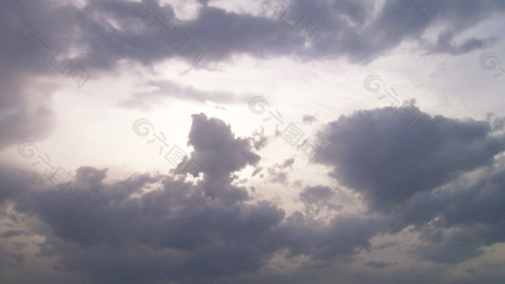 时间推移录像乌云股票 视频免费下载