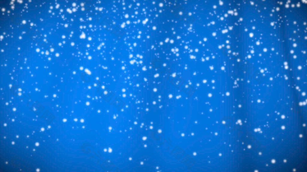 冷蓝色的降雪运动背景 视频免费下载