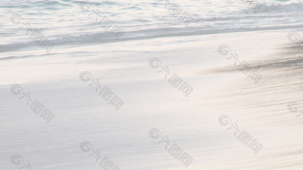 波浪对海岸靠近百慕大群岛股票视频 视频免费下载