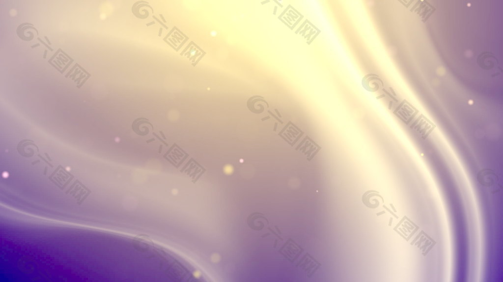 紫浮球运动的背景光的分形 视频免费下载