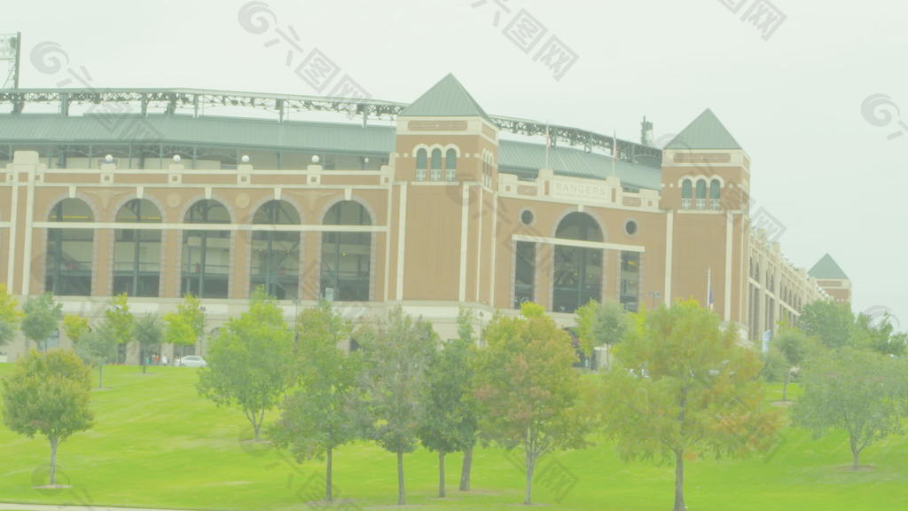 德克萨斯游骑兵棒球体育场在德克萨斯州阿灵顿4K超高清 视频免费下载