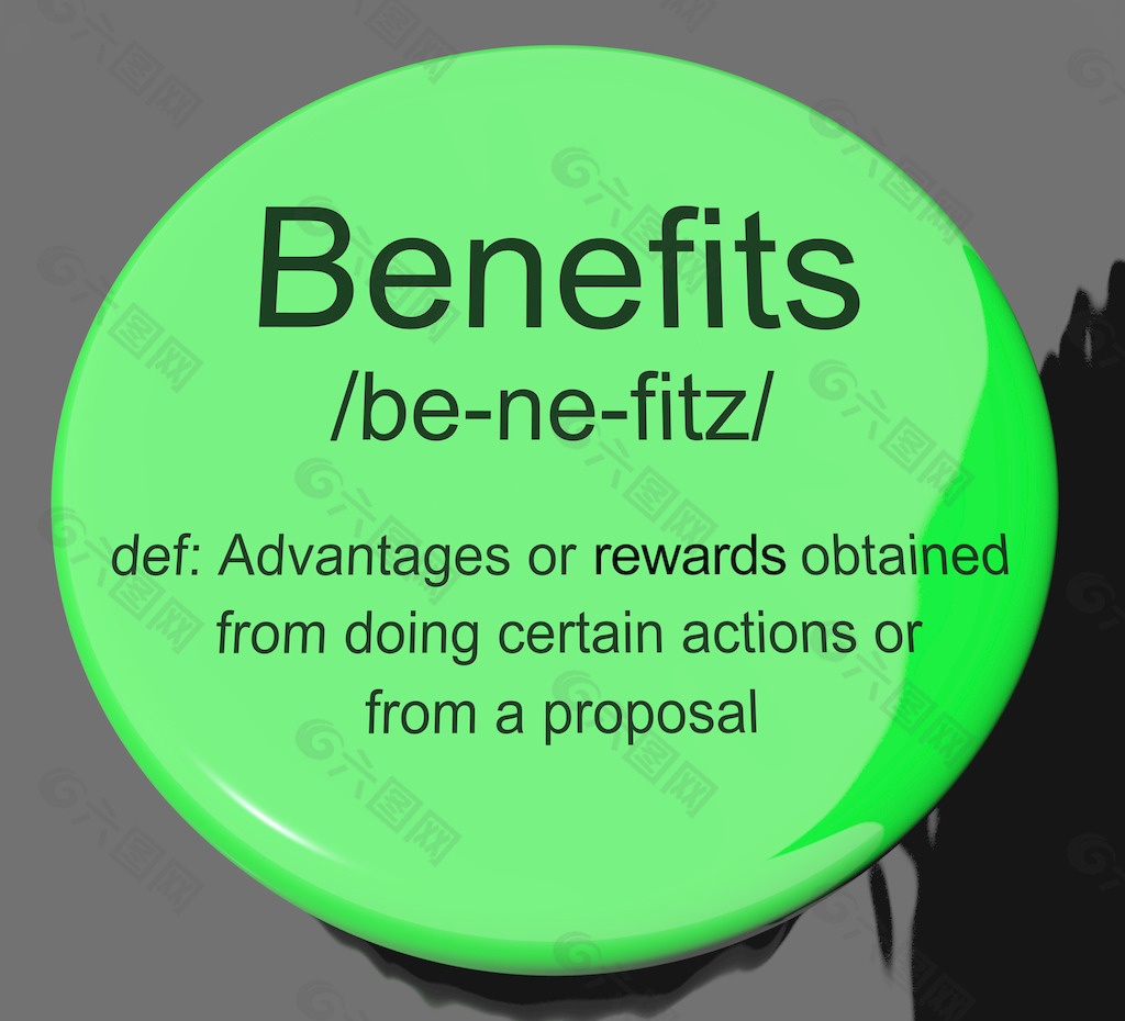 效益定义按钮显示奖金津贴和奖励