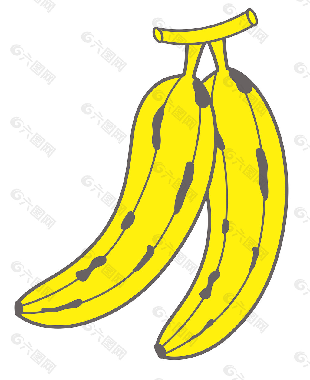 两个香蕉