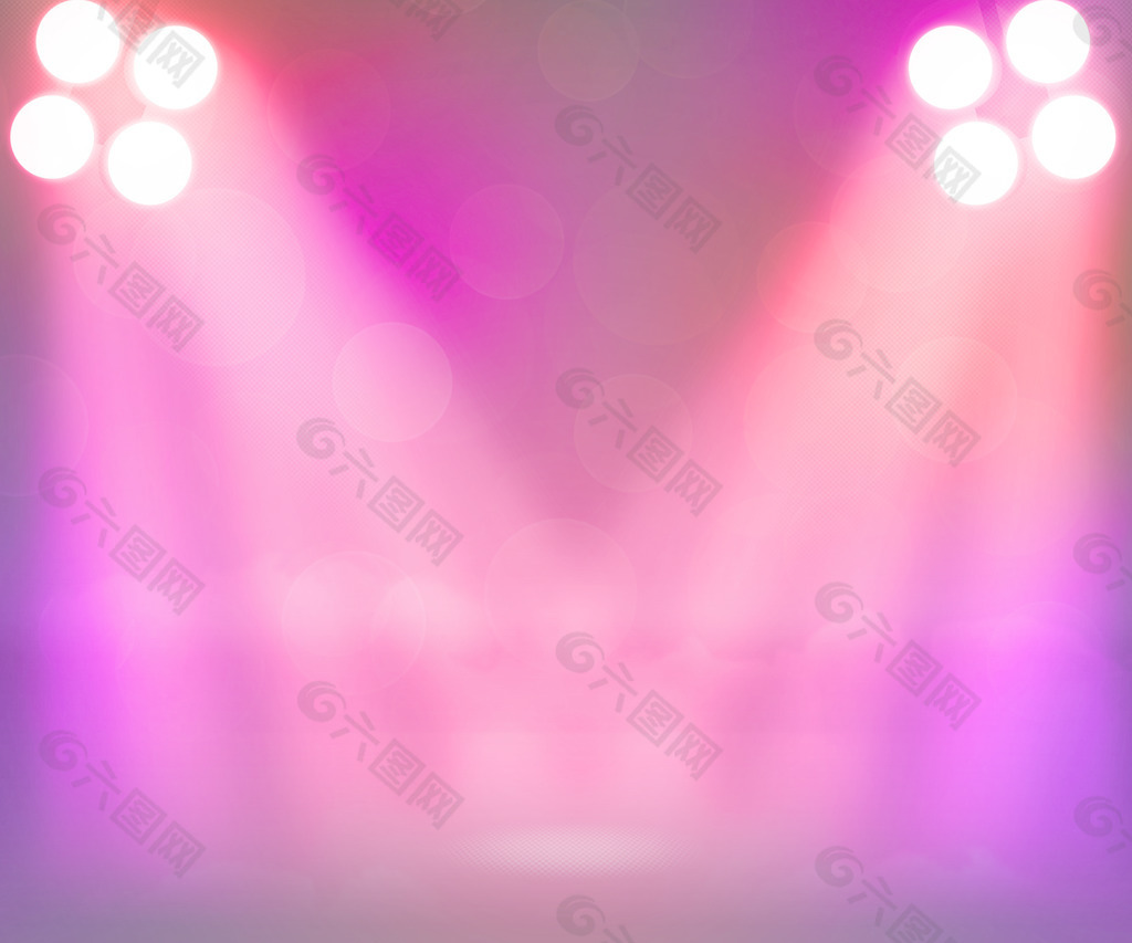 紫外灯舞台背景