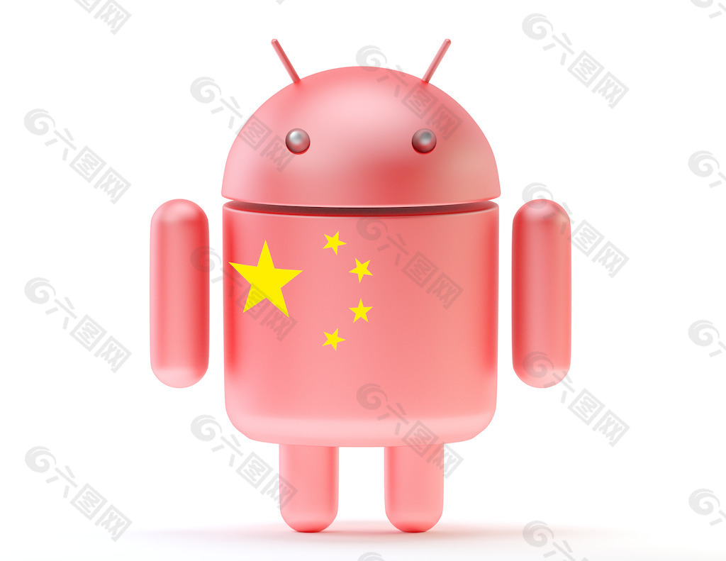 Android的质感与中国技术概念的旗帜