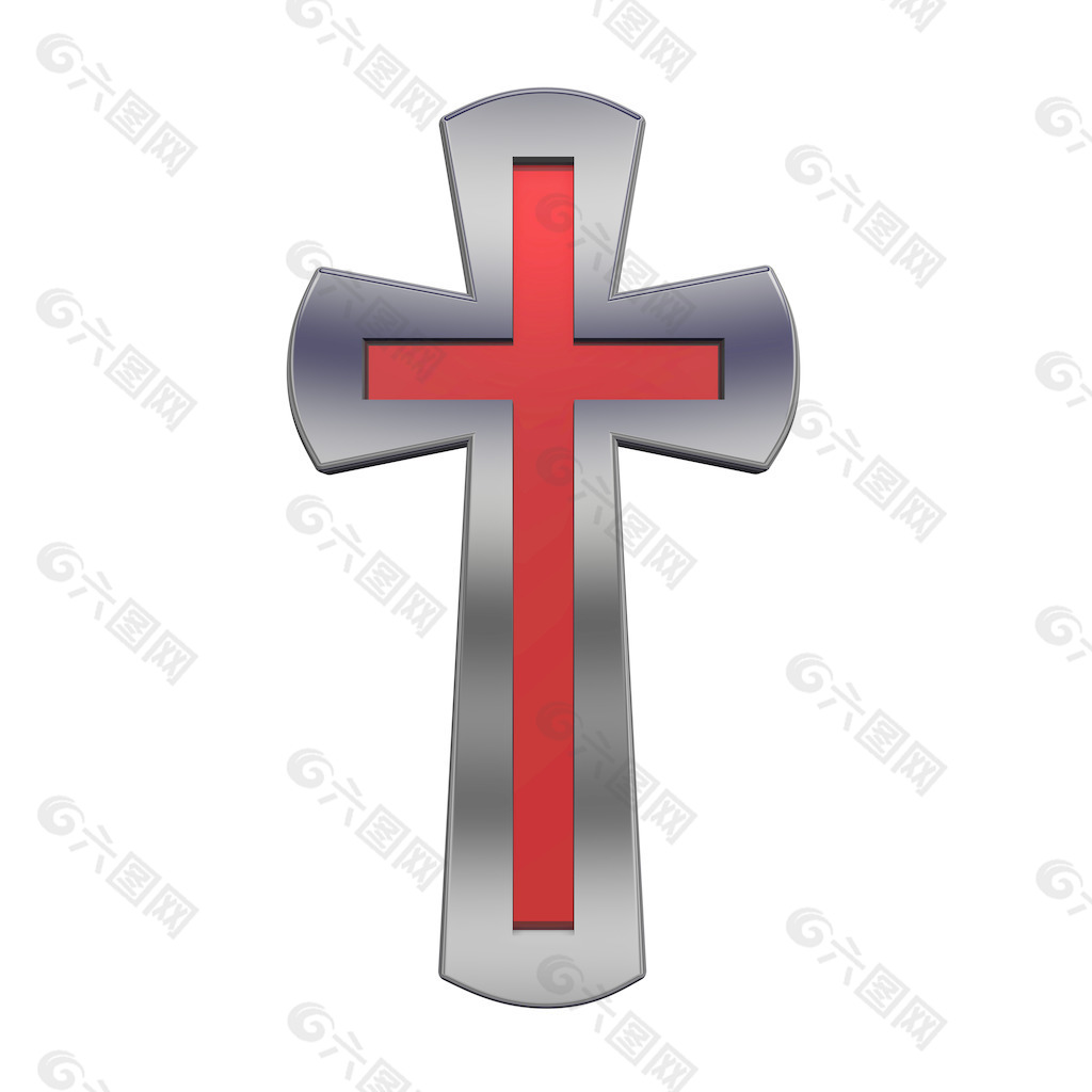 基督教头像十字架图片