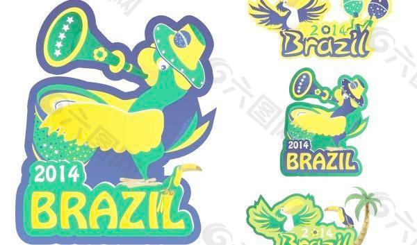 2014巴西世界杯8向量