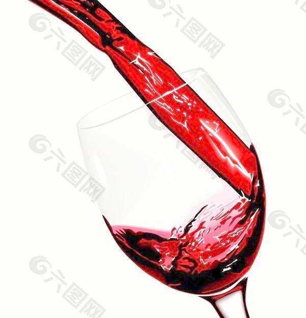 动态葡萄酒背景矢量素材