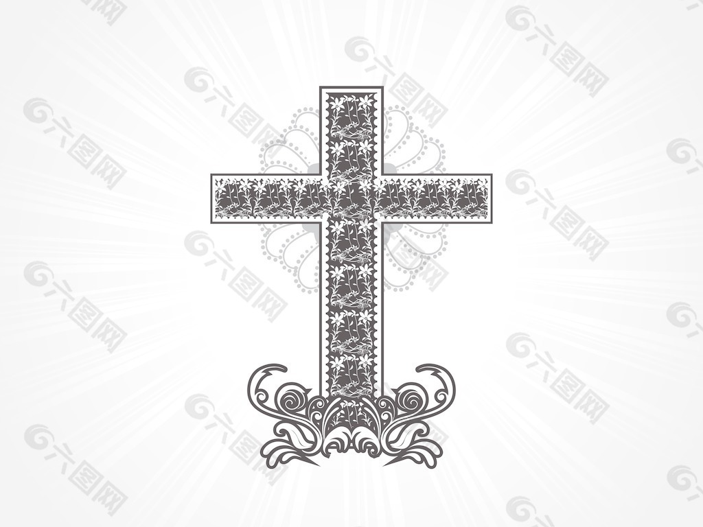 作品图案基督教的十字架