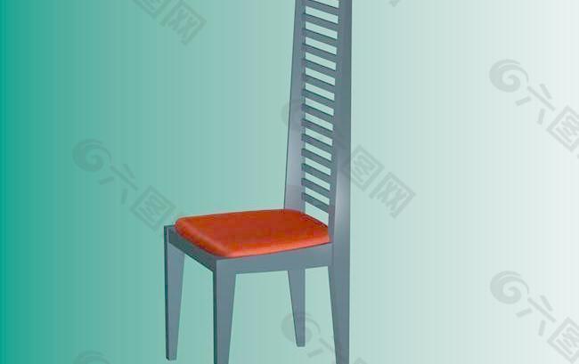 室内装饰设计3D模型之椅08