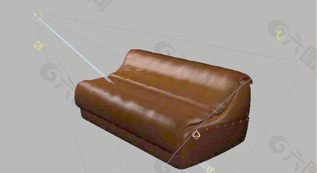室内家具之沙发053D模型