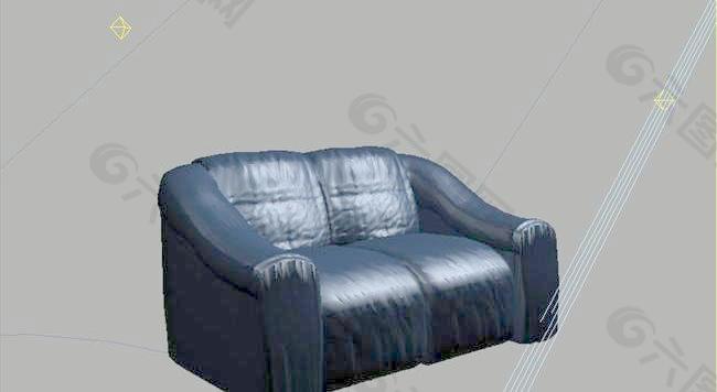 室内家具之沙发013D模型