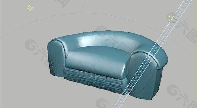 室内家具之沙发443D模型