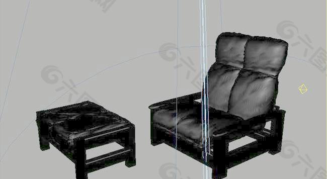 室内家具之沙发023D模型