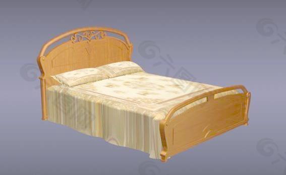 室内家具之床-0933D模型