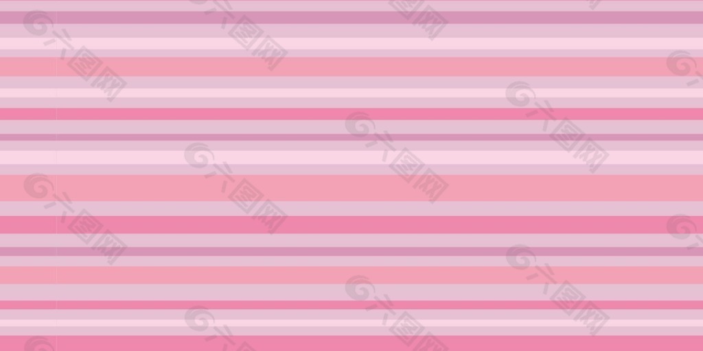 粉色横条纹