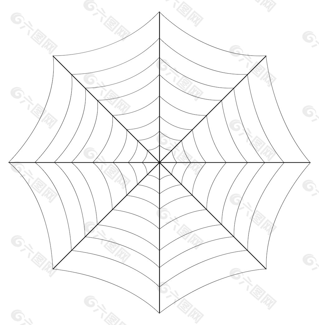 蜘蛛网矢量艺术设计