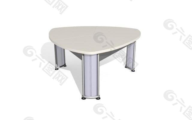 室内家具之会议桌0163D模型