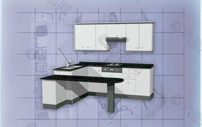 厨房用品0213D模型
