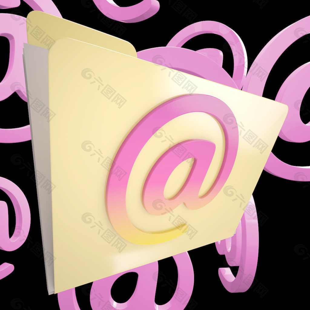 电子邮件文件夹显示网络信息分类档案