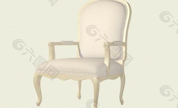 传统家具椅子3D模型A-002