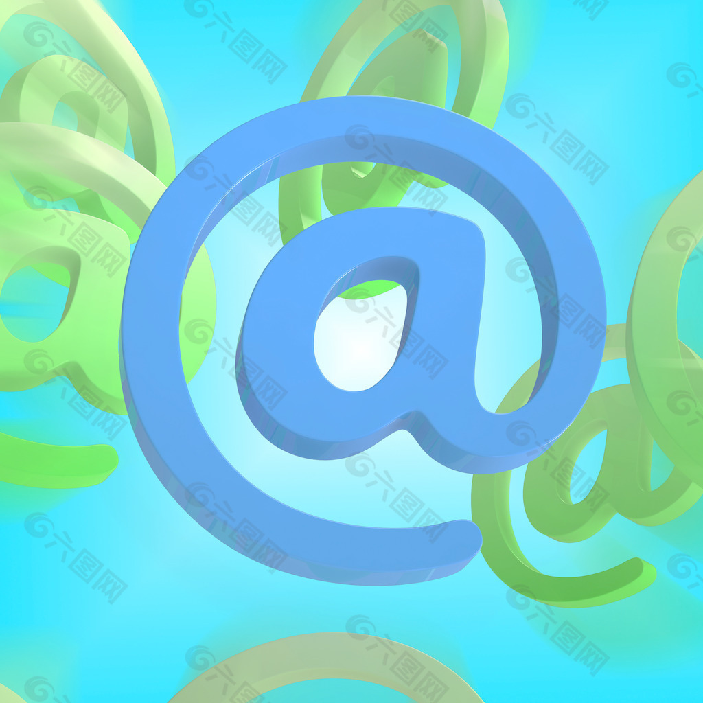 在标志符号发送邮件的电子邮件