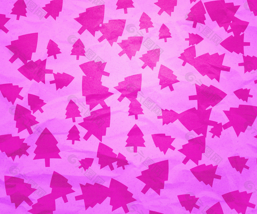 紫色圣诞树纸张纹理