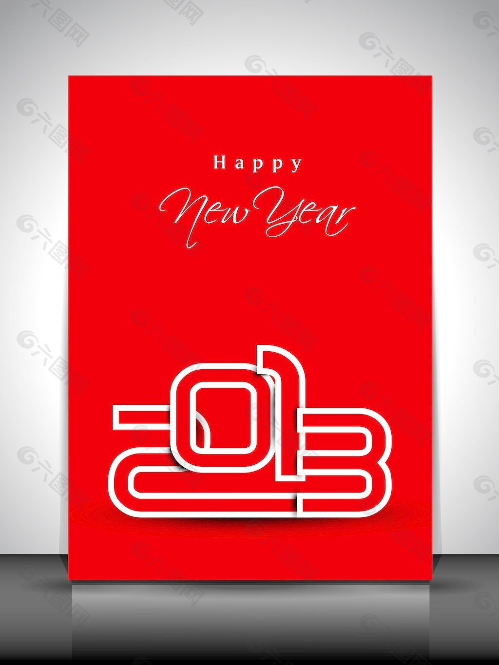 新年庆典礼品卡