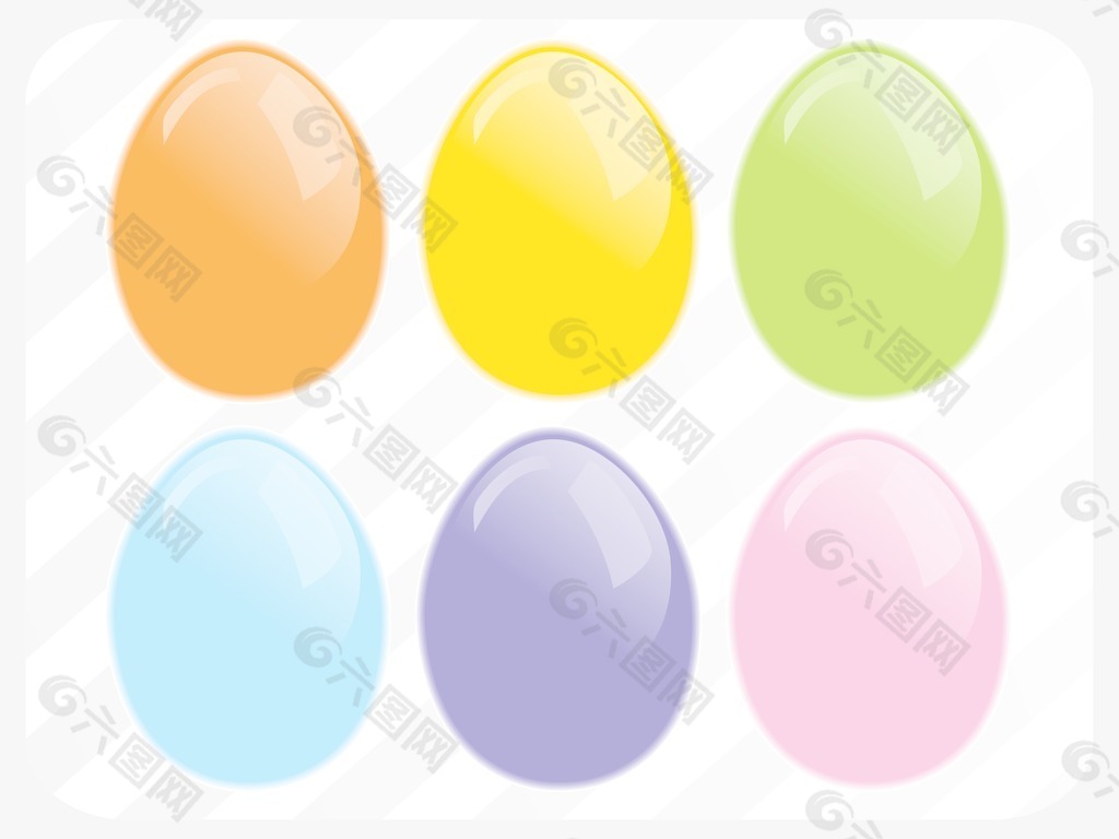 彩色蛋矢量图图片素材-编号39521448-图行天下