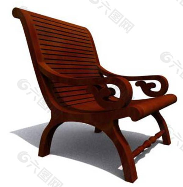 木制交椅家具装饰模具模型
