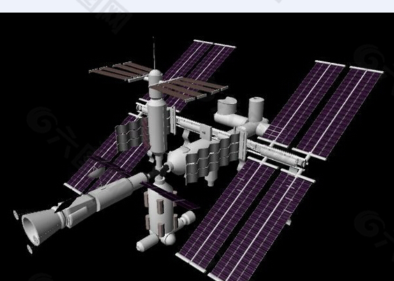 空间站模型下载