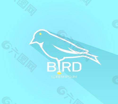 经典的鸟的标识设计元素矢量图03