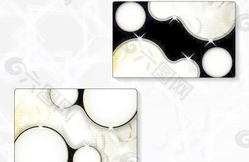 闪亮的摘要色卡设计矢量03