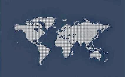 世界地图矢量