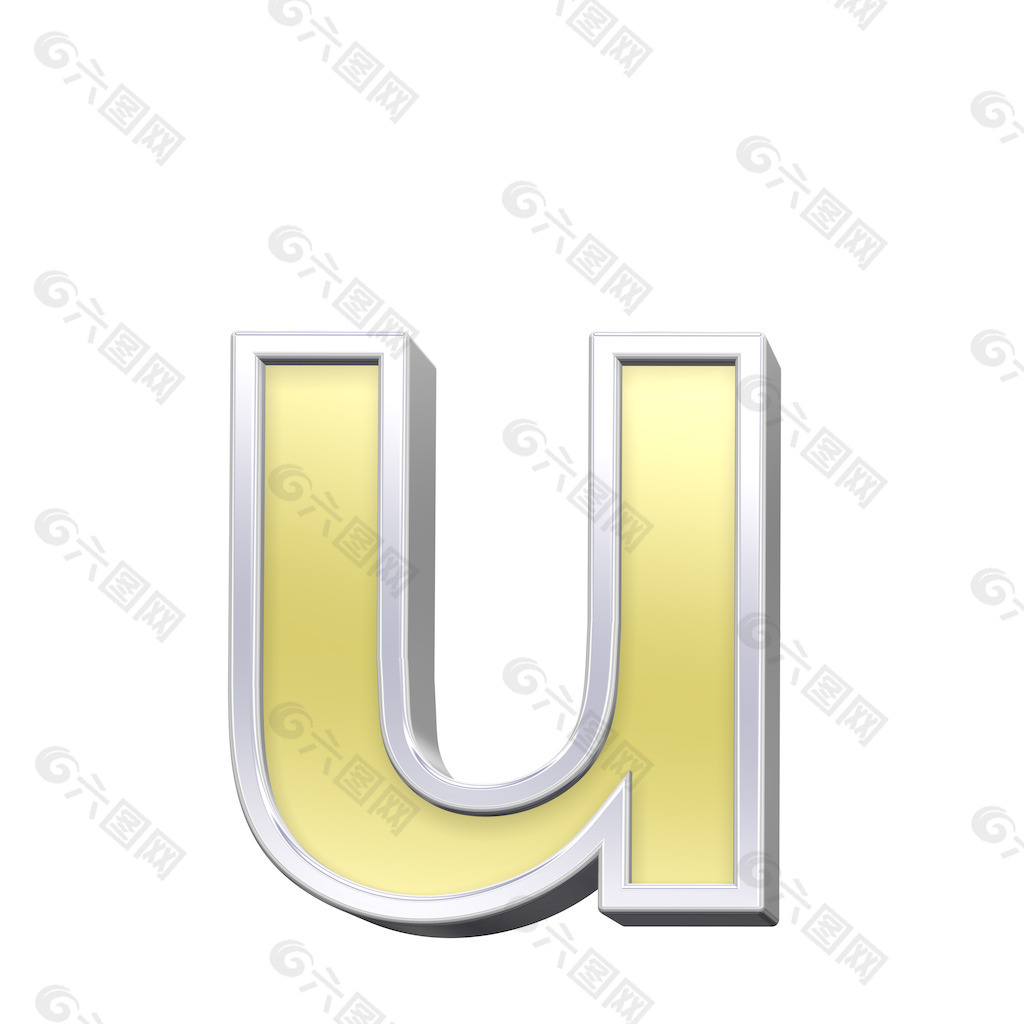 小写字母的字母组的金铬框架