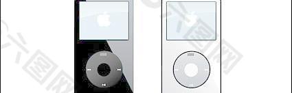 矢量iPod精致的材料