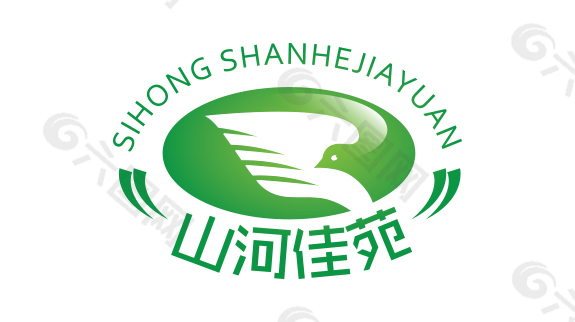 山河佳苑logo
