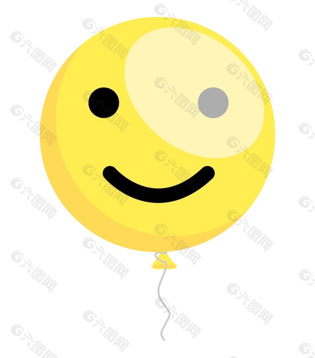 笑脸气球