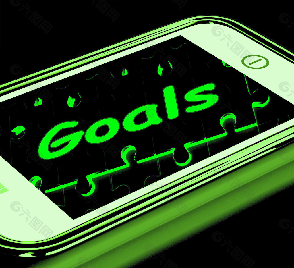 智能手机上显示目标的目标