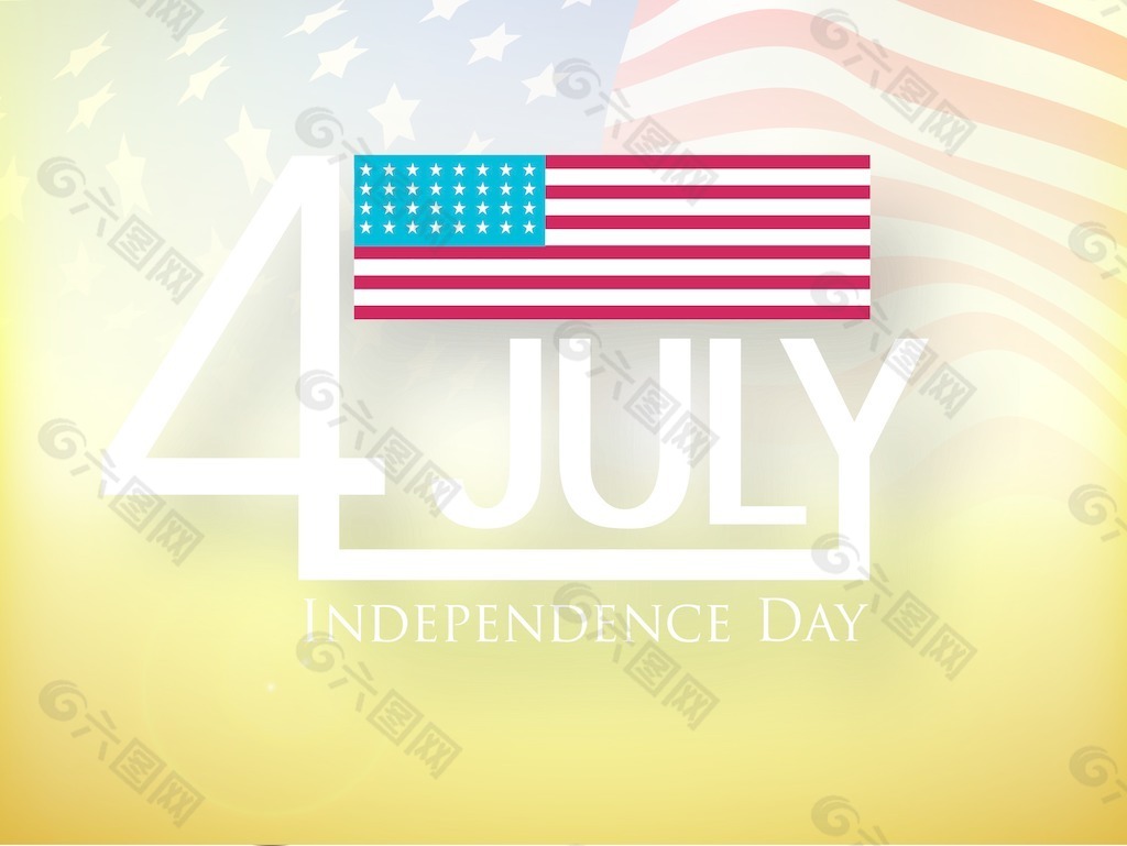 第四七月美国独立日庆祝活动的概念
