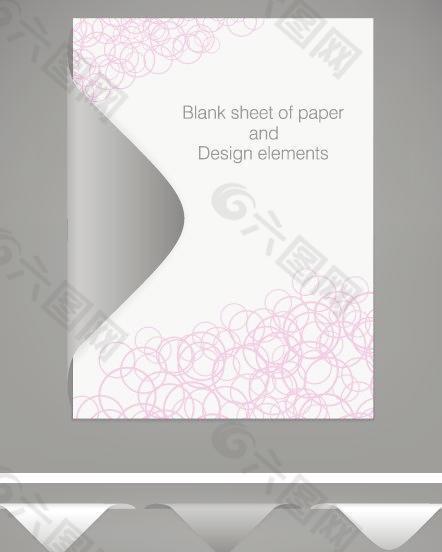 纸的设计元素矢量空白页04
