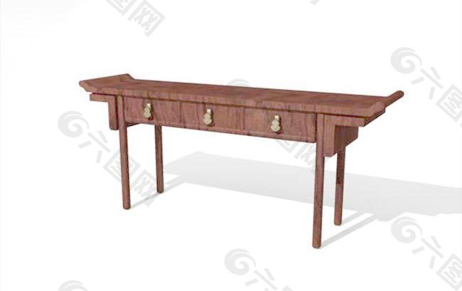 室内家具之桌子023D模型