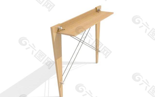公装家具之桌子0133D模型