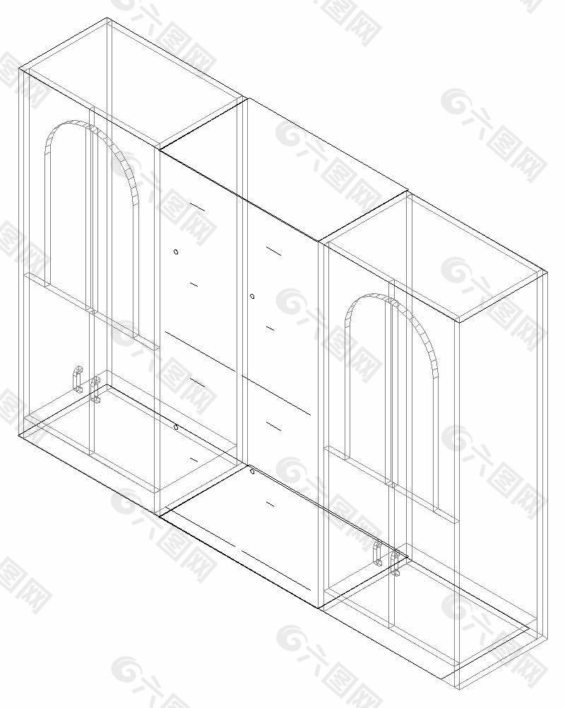 家用组合衣柜