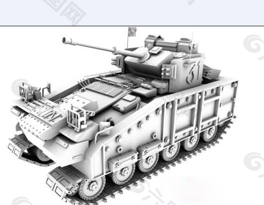 霸气坦克模型