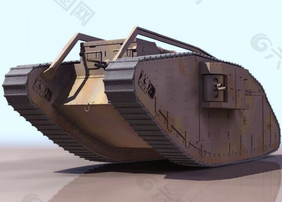 畸形坦克模型