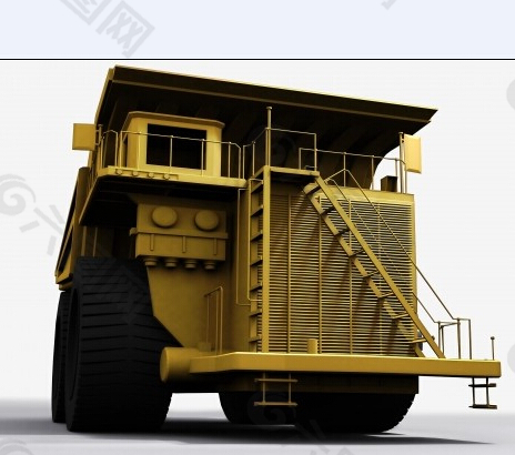 煤矿车模型