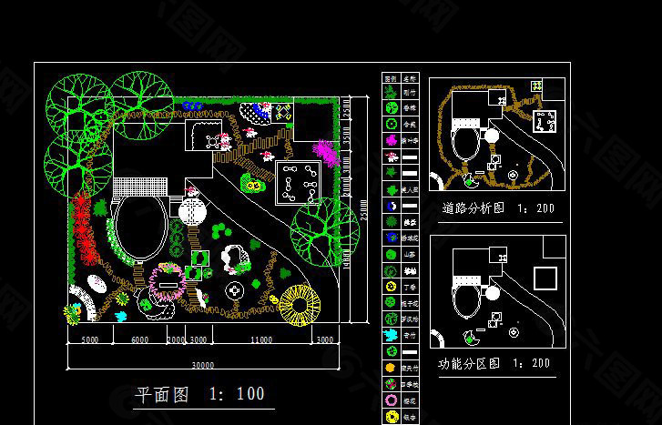 园林建筑CAD设计图