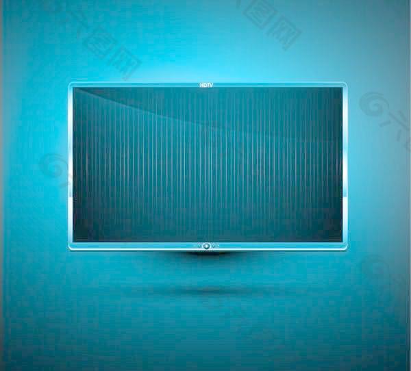 LED电视11矢量素材