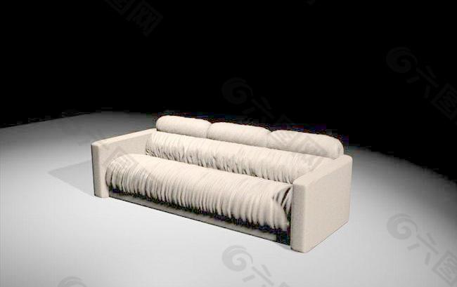 沙发-513D模型